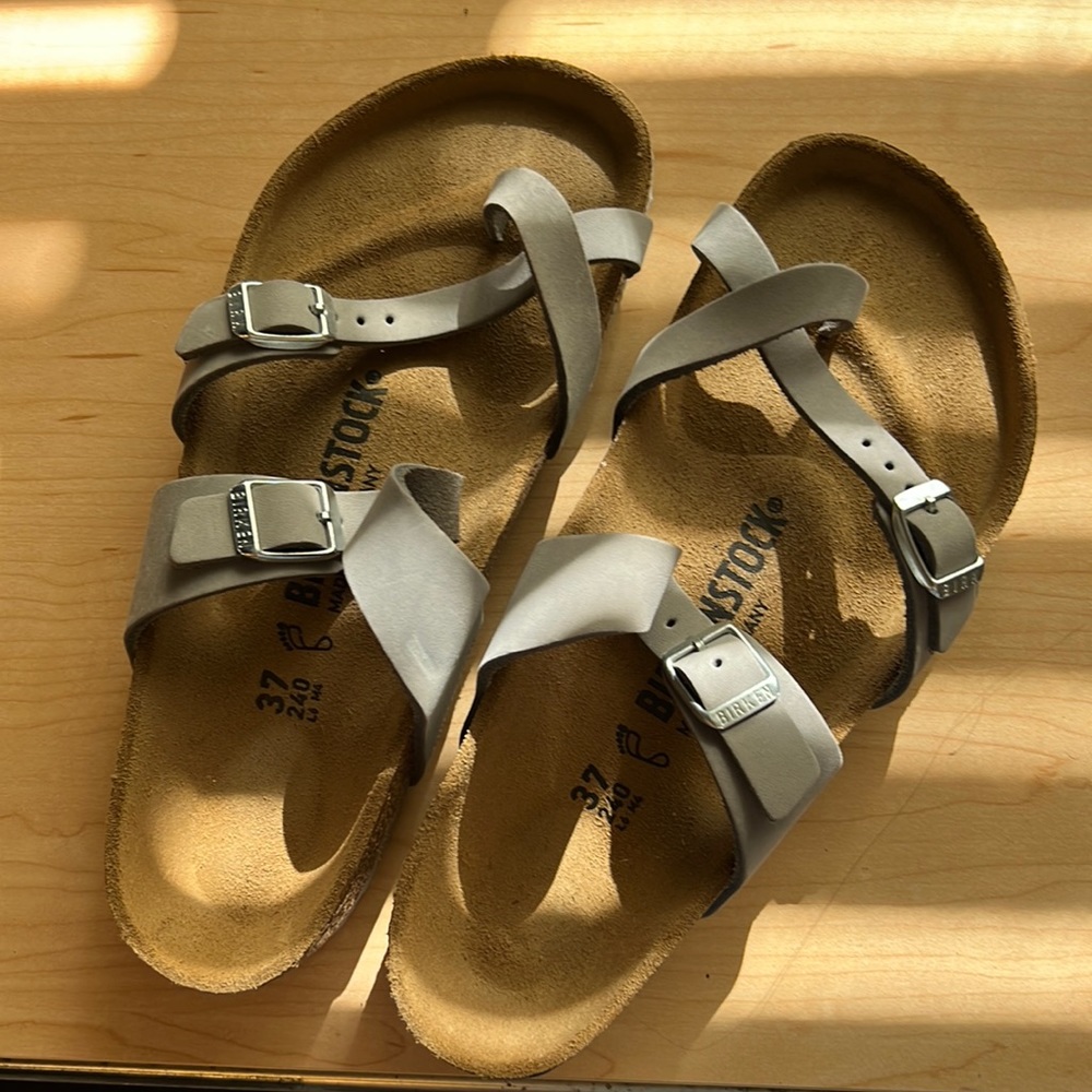 NW birkenstock sandals size 37